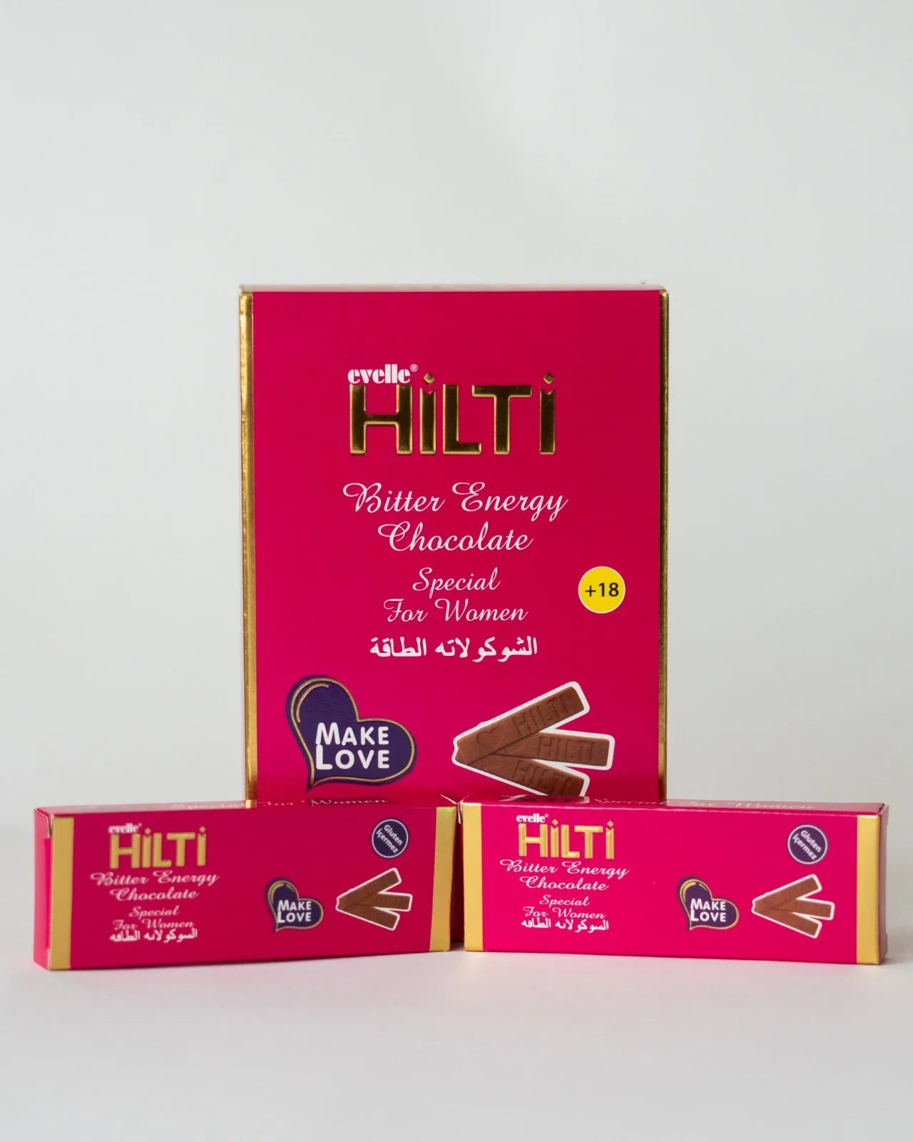 HILTI Bitter Energy Chocolate – Bitter chocolate for women with herbal extracts