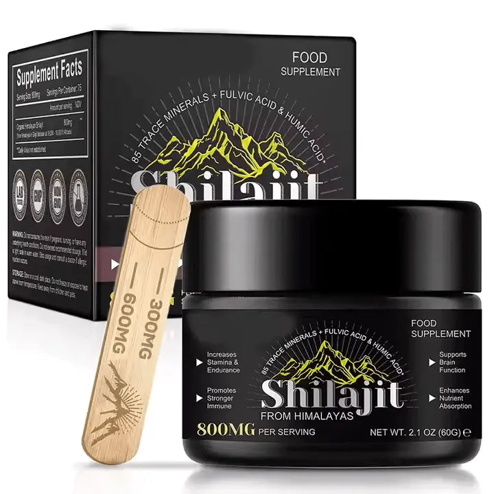 Shilajit / Шиладжит от Хималаите – 100% Натурален Еликсир с 85+ Минерала (50 g)