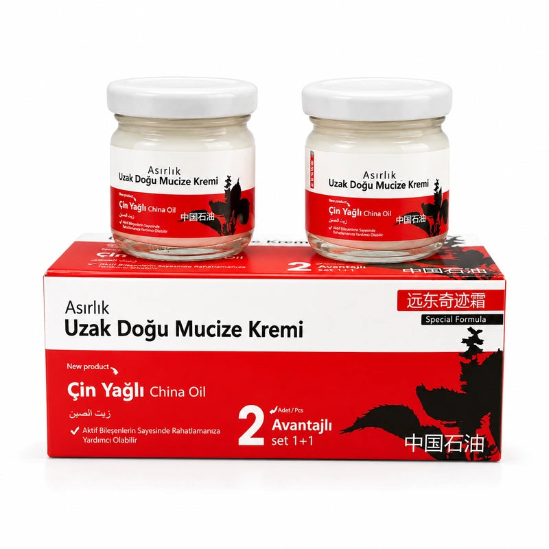 Китайски масажен крем – Uzak Doğu Mucize 2x40g