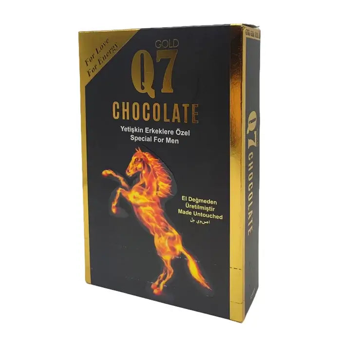 Gold Q7 Chocolate con epimedium 12 x 25g