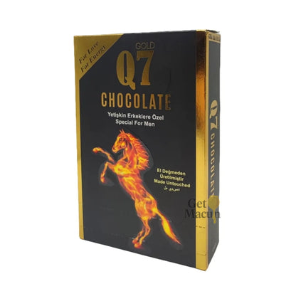 Q7 Gold – Шоколад с епимедиум и билкови екстракти (12 бр.)