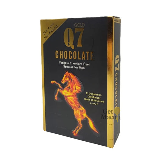 Q7 Gold – Шоколад с епимедиум и билкови екстракти (12 бр.)