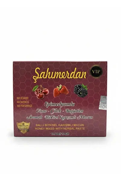 Sahimerdan VIP epimedium macun sachet 12 x 12g