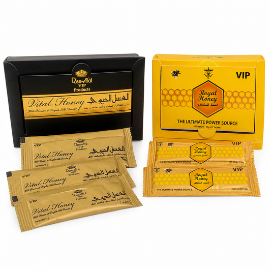 Комплект златен дует VIP – Vital Honey + Royal Honey сашета
