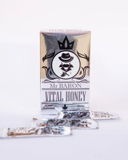 Mr BARON Vital Honey – билков мед за мъже | Енергия и издръжливост