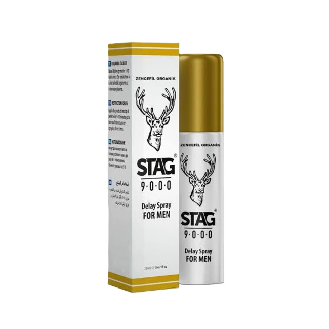 STAG 9000 Спрей за забавяне – Контрол, издръжливост и повече удоволствие