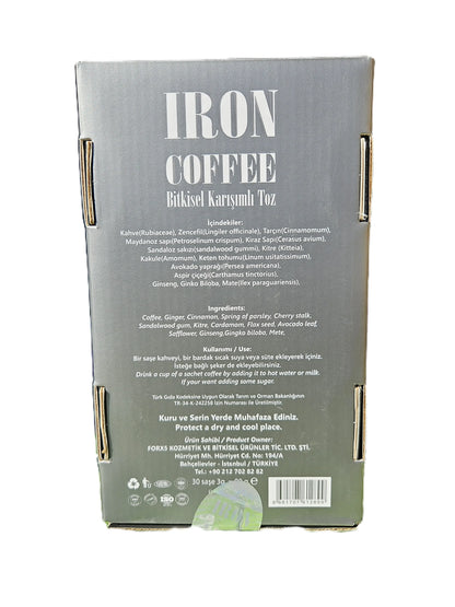 Iron Coffee – състав и начин на употреба, естествен билков микс с кофеин и женшен