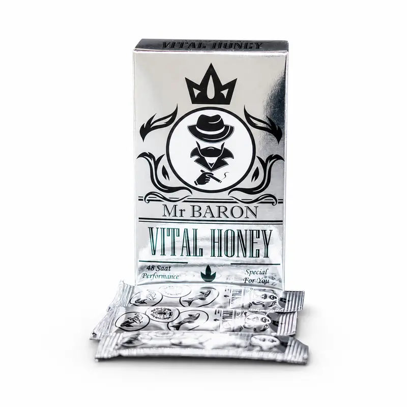 Mr BARON Vital Honey – Билков мед с растителни екстракти (10 сашета)
