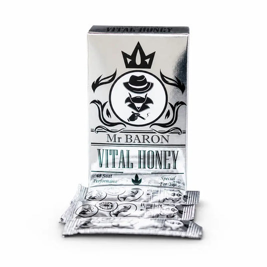 Mr BARON Vital Honey – Билков мед с растителни екстракти (10 сашета)