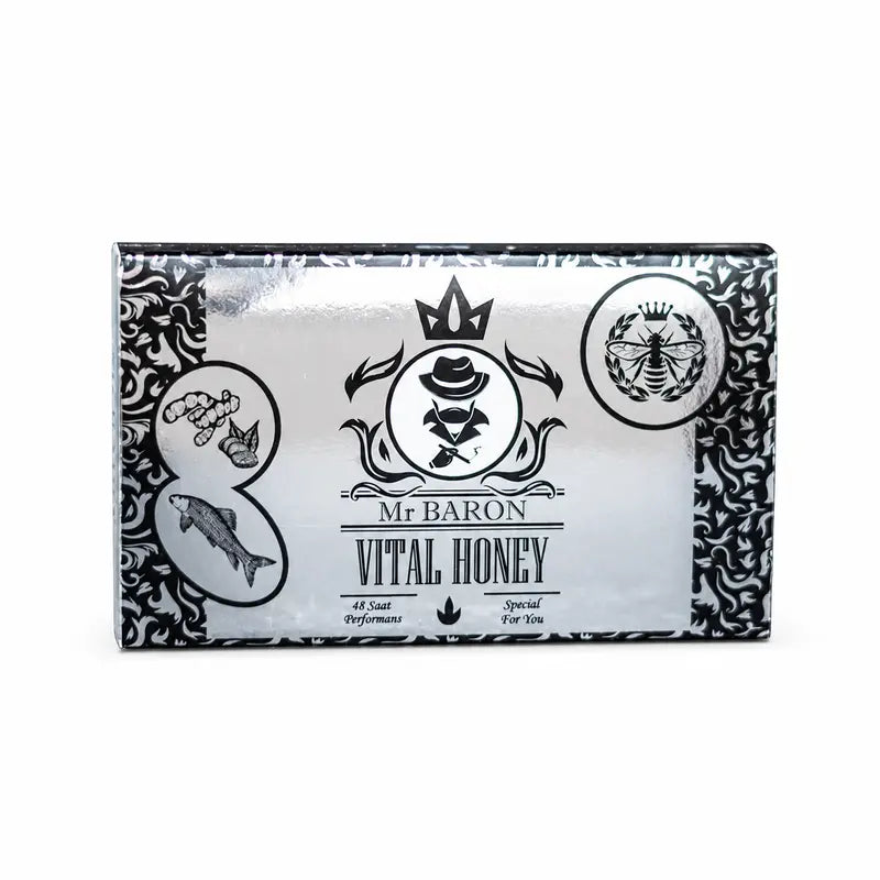 Mr BARON Vital Honey – Билков мед с растителни екстракти (10 сашета)