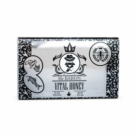 Mr BARON Vital Honey – Билков мед с растителни екстракти (10 сашета)