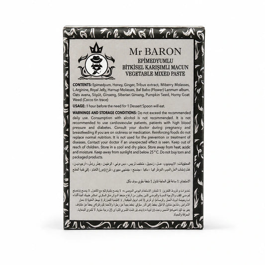 Sr. BARON – Macun de hierbas con epimedium y ginseng (240g)