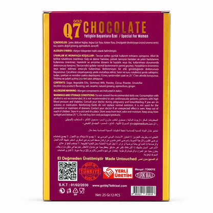 Q7 Gold Шоколад 12 x 25g