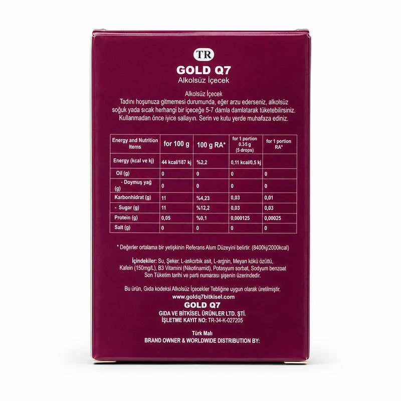 Q7 Gold Drop билкови капки 30ml