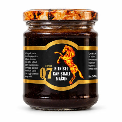 Q7 Gold macun – Pasta herbal con ginseng y miel