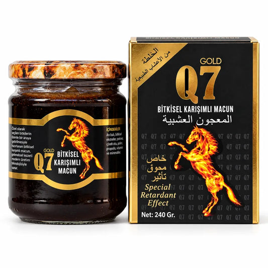 Q7 Gold macun – Pasta herbal con ginseng y miel