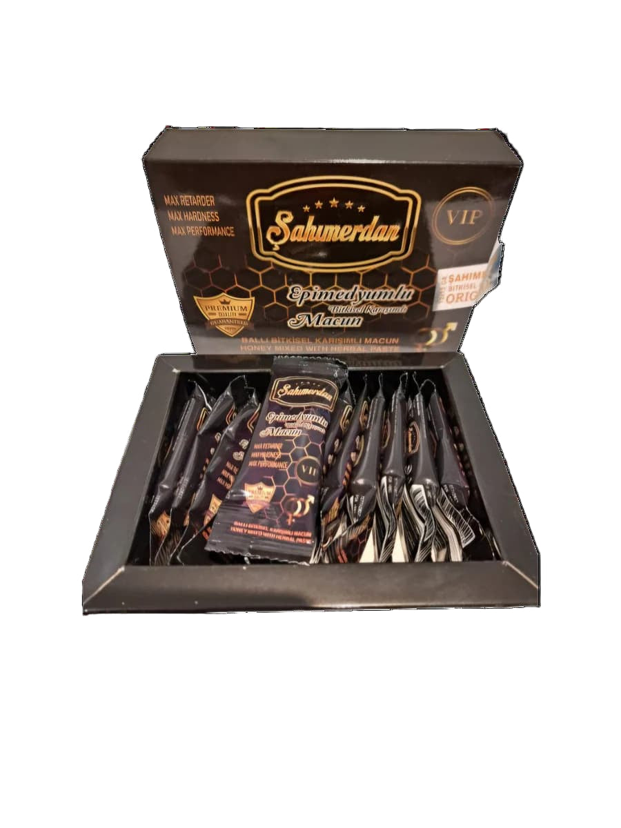 Sahimerdan VIP Epimedium Macun – турски билков маджун, опаковка 12 сашета