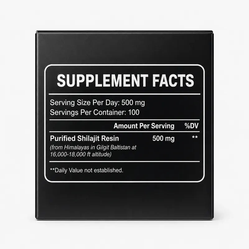 Шилажит смола от Хималаите 50g – 250 mg и 500 mg дози