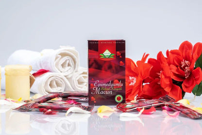 Themra Epimedium Macun сашета – натурален турски билков продукт с епимедиум, женшен и джинджифил за енергия и тонус